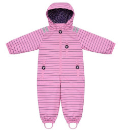 Kombinezon dziecięcy DucKsday Rainsuit Em różowy Pink/Green