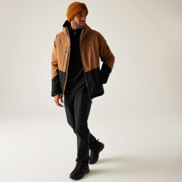 Kurtka męska Regatta Highton Stretch Padded Jacket brązowy NutBrwn/Blk