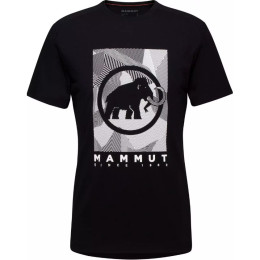 Koszulka męska Mammut Trovat T-Shirt Men czarny black-white PRT2