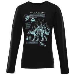 T-shirt dziecięcy Alpine Pro Ecco 2 Black