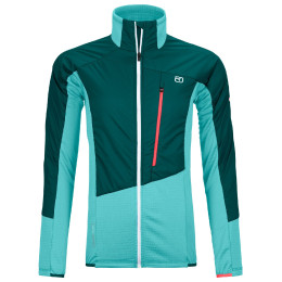 Kurtka damska Ortovox W's Westalpen Hybrid Jacket zielony Pacific Green