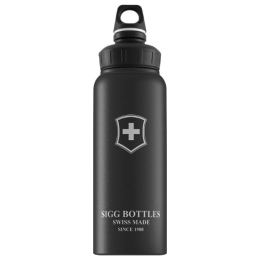 Butelka Sigg Swiss Emblem czarny BlackTouch
