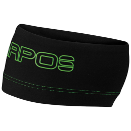 Opaska Karpos Alagna Headband czarny/zielony Black Green Fluo