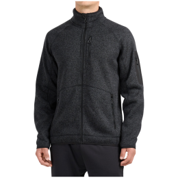 Bluza męska 4F Fleece M485 szary Deep Black Melange