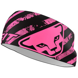 Opaska Dynafit Graphic Performance Headband różowy 6A32 - cheeky pink/0910 TRAIL