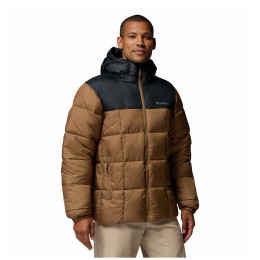 Kurtka męska Columbia Puffect™ Iv Hooded Jacket brązowy Delta, Black