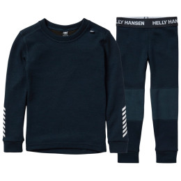 Zestaw dziecięcy Helly Hansen K Lifa Merino Set Navy ciemnoniebieski 596 Navy