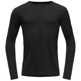 Męska koszulka Devold Breeze Plus Merino 200 Shirt Man czarny BLACK