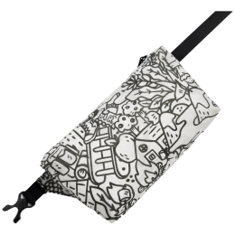 Nerka High Tail Designs Fanny Pack The Vague Outdoors biały/czarny The Vague Outdoors