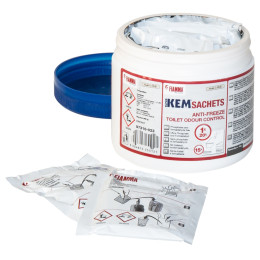 Środek czyszczący Fiamma Super Kem Sachets 15 ks biały