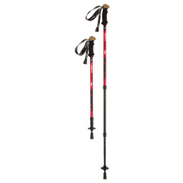 Kije trekkingowe Northfinder All Terrain czerwony red
