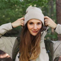 Czapki zimowe Snow Monkey Beanie Winter beżowy Beige