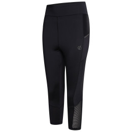 Legginsy damskie 3/4 Dare 2b Shine Bright 3/4 czarny Black