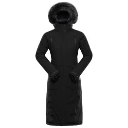 Damski płaszcz zimowy Alpine Pro Wussa 2 czarny Black