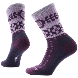 Skarpety Smartwool Women's Everyday Cozy Retro Sunflower Cr fioletowy