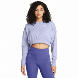 Bluza damska Under Armour Rival Terry OS Crop Crw jasnoniebieski