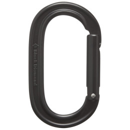 Karabinek Black Diamond Oval Keylock czarny Black