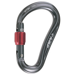 Karabinek Camp Atom lock czarny GunMetal