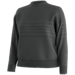 Sweter damski Smartwool Women's Summit Crew Sweater szary Charcoal