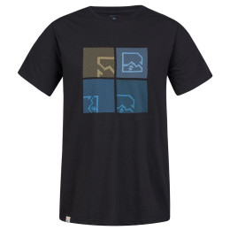 Koszulka męska Hannah Ramone czarny/szary anthracite (blue)