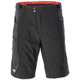 Męskie spodenki rowerowe Radvik Geit GTS czarny Black/Rm2