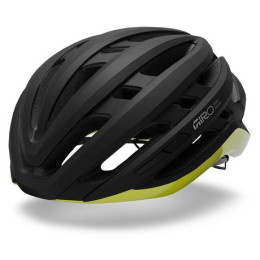 Kask rowerowy Giro Agilis MIPS czarny/zielony Mat Black/Gloss Hi Viz Yellow