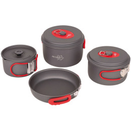 Zestaw naczyń Bo-Camp Zestaw Cookware Explorer 4szt.