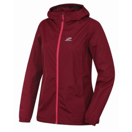 Kurtka damska Hannah Dries bordowy Rhododendron