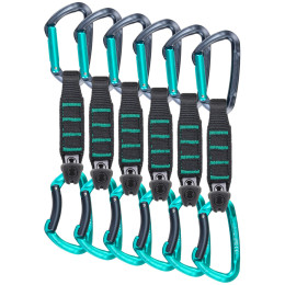 Ekspresy Skylotec Lime Set Nylon PRO - 6 PACK szary/zielony Anthracite/Acquamarine