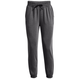 Damskie spodnie dresowe Under Armour Terry Rival Jogger szary Jet Gray / Mod Gray / Black