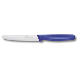 Nóż do pomidorów Victorinox 11 cm - rovná rukojeť niebieski