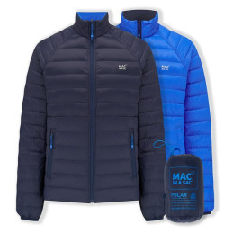 Męska kurtka puchowa MAC IN A SAC Reversible Polar Jacket (Sack) niebieski Navy/Saxe Blue