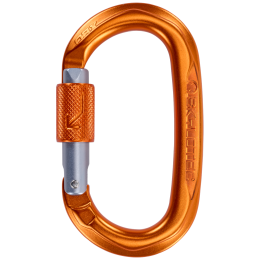 Karabinek Climbing Technology Obx BG (brilock gate) pomarańczowy/szary Titanium/Orange/Titanium
