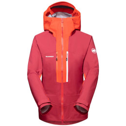 Kurtka damska Mammut Taiss HS Hooded Jacket Women 2023 czerwony blood red-hot red