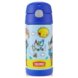 Termos dziecięcy Thermos Funtainer 355 ml niebieski