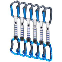 Ekspresy Skylotec Lime Set Nylon - pack of 6 szary/niebieski Anthracite/Electricblue