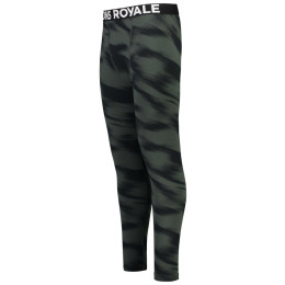 Męskie kalesony Mons Royale Cascade Merino Flex 200 Legging Rosin Motion czarny/szary