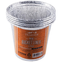 Dodatek do grilla Traeger MINI BUCKET LINER - 5 PACK srebrny
