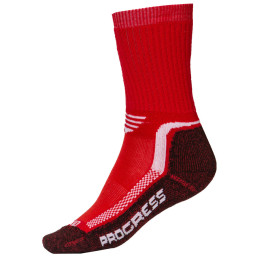 Skarpety damskie Progress DT KWS 26PU Kids Winter Sox czerwony Red