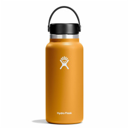 Butelka termiczna Hydro Flask Wide Mouth 32 oz czarny/pomarańczowy FOSSIL