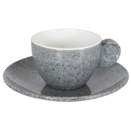 Zestaw kubków Gimex Espresso set Granite grey 4p jasnoszary