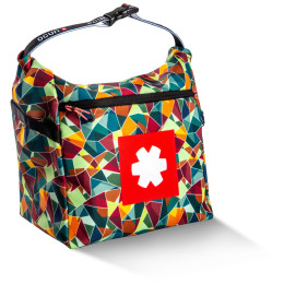 Worek na magnezję Ocún Boulder Bag żółty/zielony CubistMosa