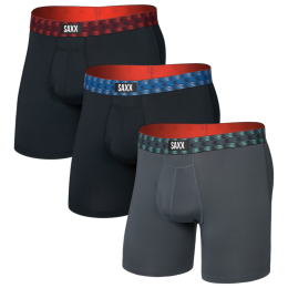Bokserki Saxx Multi-Sport Mesh Boxer Brief Fly 3Pk