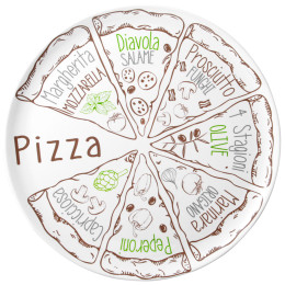 Talerz Brunner Pasta&Salad Pizza Set