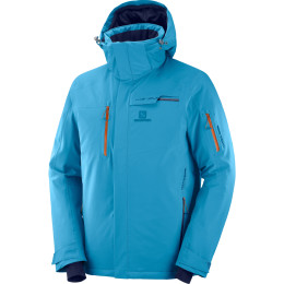 Kurtka męska Salomon Brilliant Jkt M jasnoniebieski FjordBlue