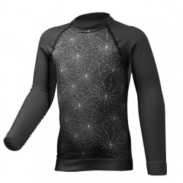 T-shirt dziecięcy Lasting Dafne czarny