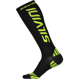 Skarpety kompresyjne Silvini Casalone UA562 czarny/żółty Black/Neon