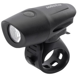 Przednia lampka Just One Wista USB czarny