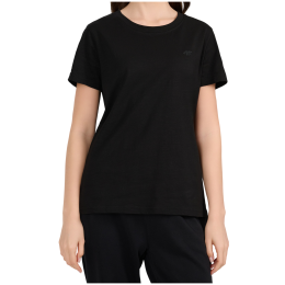 Koszulka damska 4F Tshirt F3308 czarny Deep Black