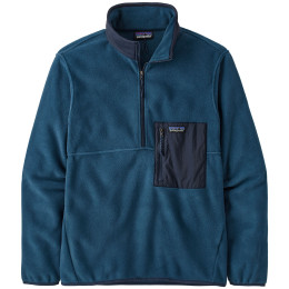 Męska bluza Patagonia Microdini Pullover 1/2 Zip ciemnoniebieski Tidepool Blue